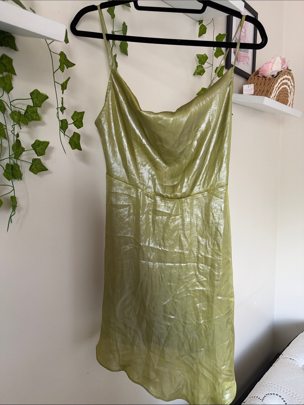 Urban Outfitters Olive Green Dress - Picture 2 of 7
